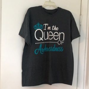 Queen of Awkwardness t-shirt